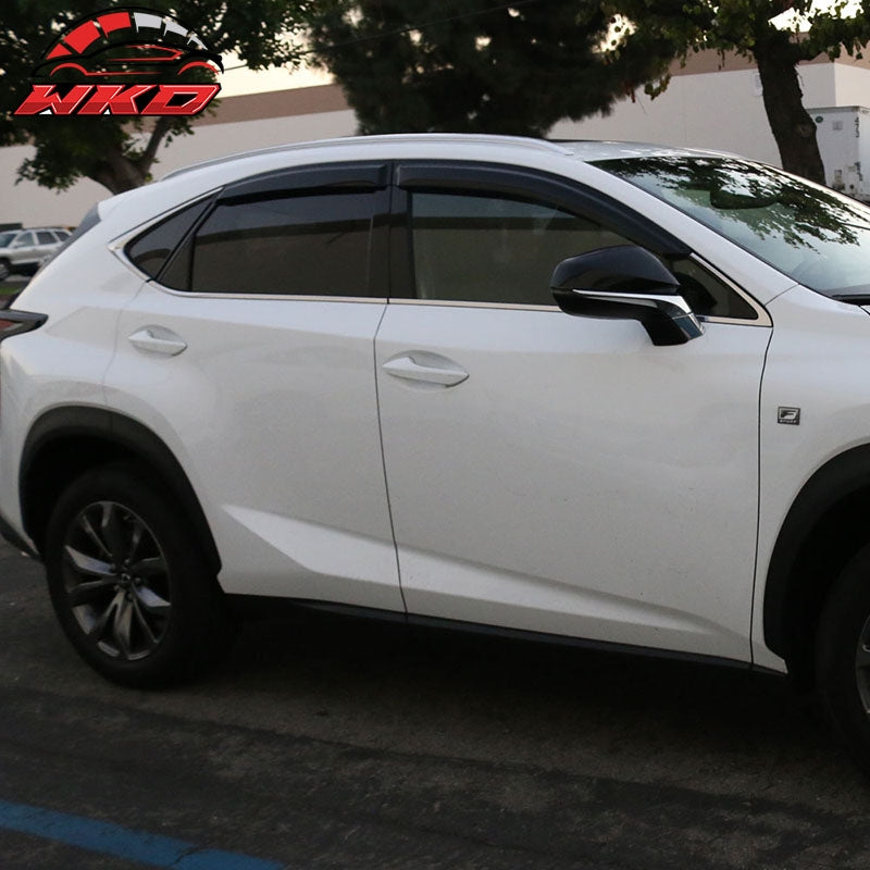 Wholesale 15-21 Lexus NX200t NX300 NX300h AZ10 Acrylic Window Visors 4PC Rain Guard - Wikond Auto