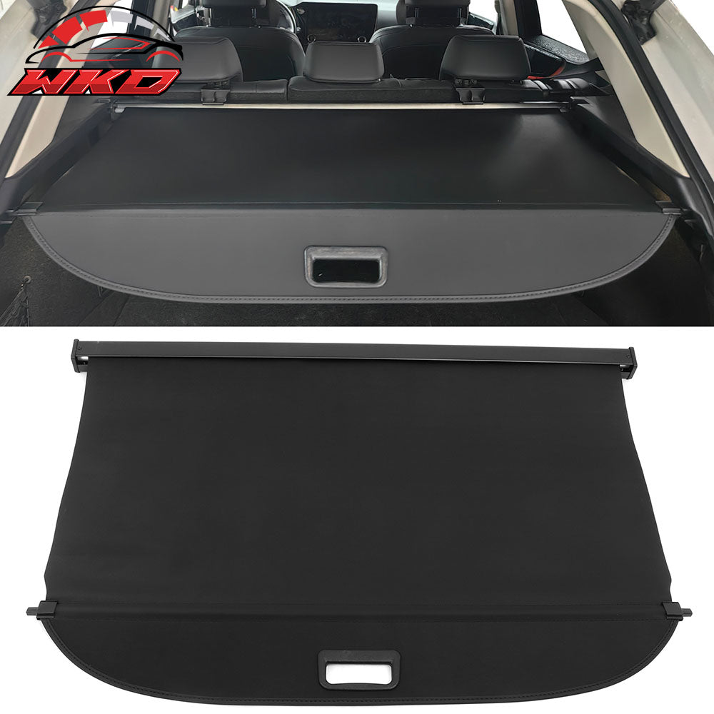 Fits 22-25 Lexus NX250 350 350h Retractable Rear Trunk Cargo Cover Canvas Black