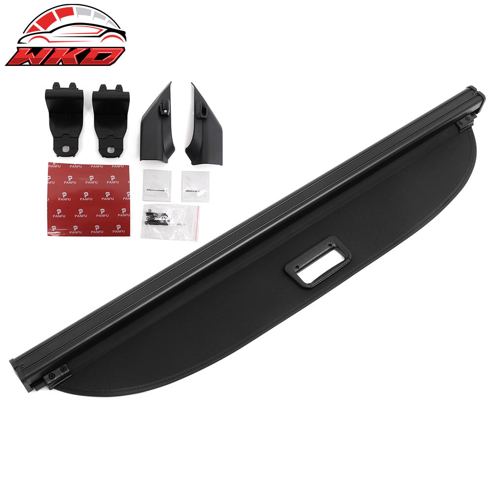 Fits 22-25 Lexus NX250 350 350h Retractable Rear Trunk Cargo Cover Canvas Black