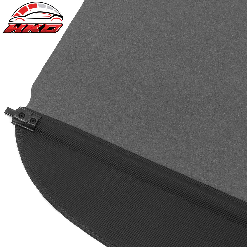 Fits 22-25 Lexus NX250 350 350h Retractable Rear Trunk Cargo Cover Canvas Black