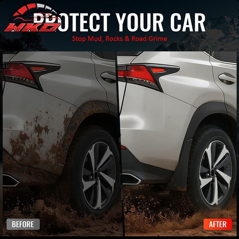 Wholesale 18-21 Lexus NX300 Non-Hybrid Front & Rear Fender Mud Flaps Splash Guards PP - Wikond Auto