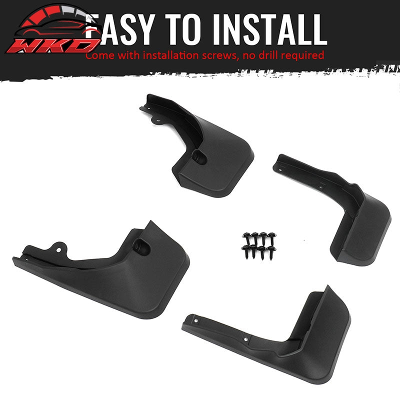 Fits 20-22 Lexus RX350 RX450h Front & Rear Fender Mud Flaps Splash Guards PP