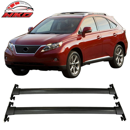 Wholesale 10-15 Lexus RX350 RX450h Roof Rack Rail Luggage Carrier Cross Bars Aluminum - Wikond Auto