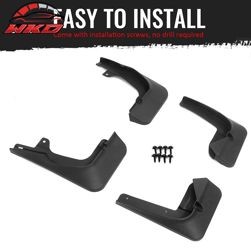 Fits 23-26 Lexus RX350 RX500h Front & Rear Fender Mud Flaps Splash Guards PP