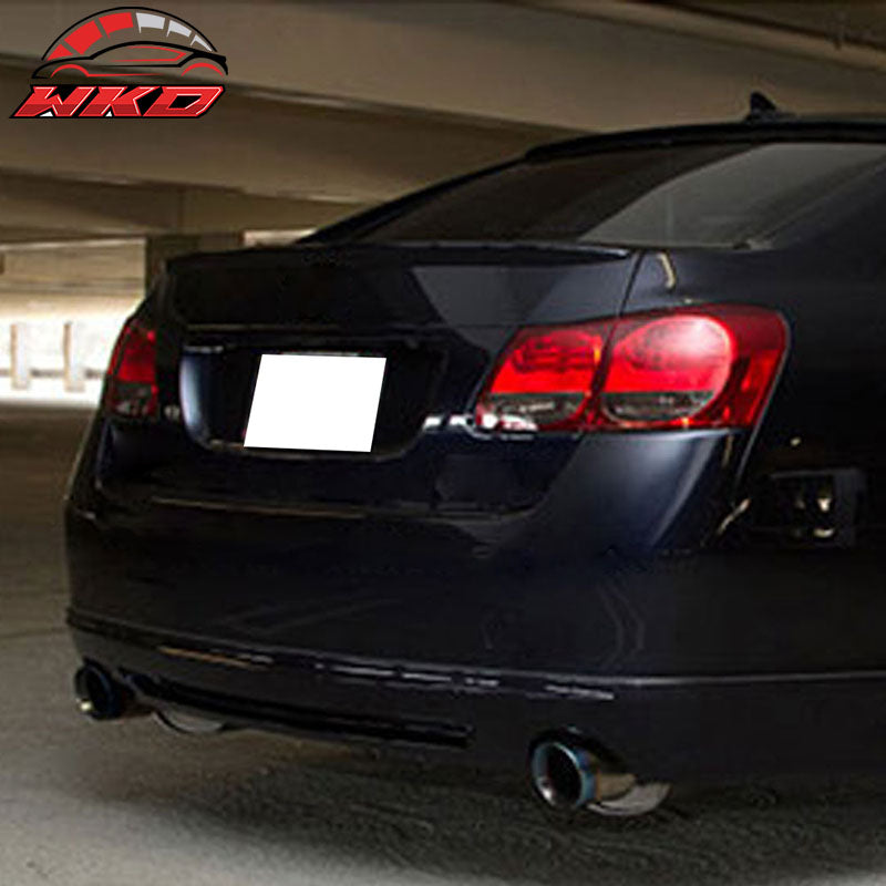 Fits 06-12 Lexus GS300 GS350 GS430 OE Style Rear Trunk Spoiler Wing Unpainted