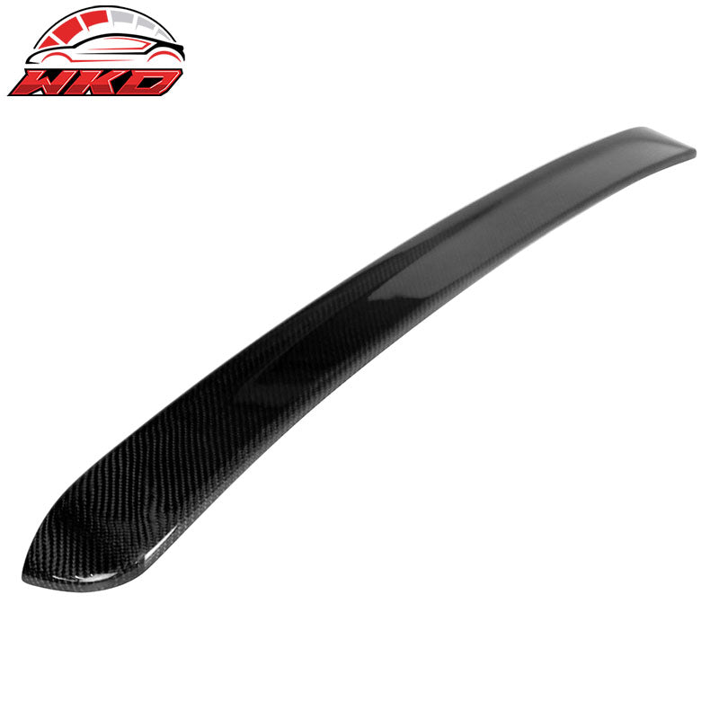 Fits 13-20 Lexus GS F Rear Window Roof Spoiler WD Style Carbon Fiber Visor Wing