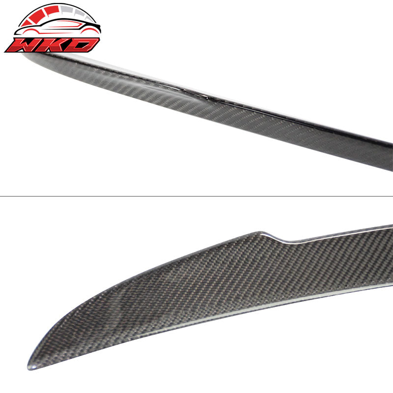 Fits 14-20 Lexus IS250 IS300 Sedan IKON Style Trunk Spoiler Matte Carbon Fiber