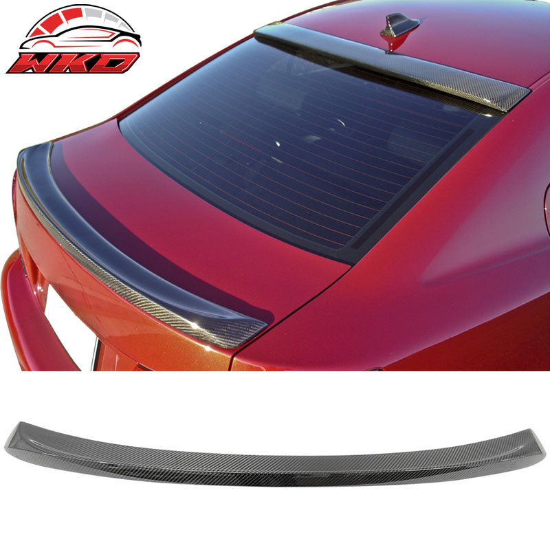 For 06-13 Lexus IS250 350 IS F Sport Style Trunk Spoiler Wing Matte Carbon Fiber