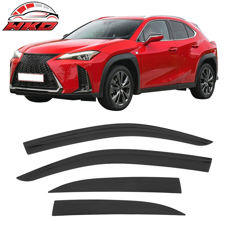 Wholesale 19-26 Lexus UX200 Low Profile Style Tape on Window Visors Vent Deflector