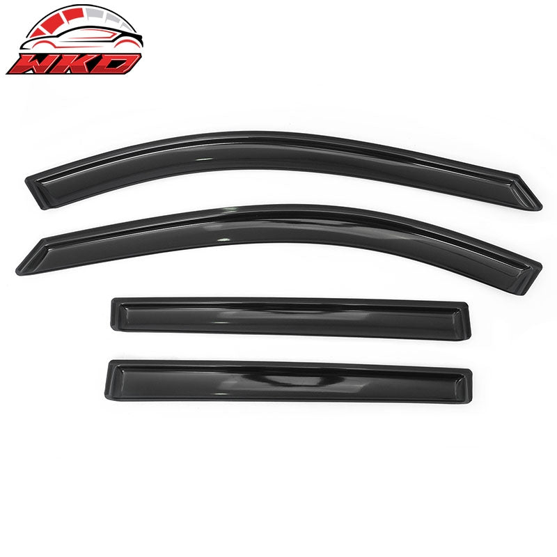 Fits 20-26 Lincoln Aviator Window Visors In Channel Sun Rain Guard Deflector 4PC