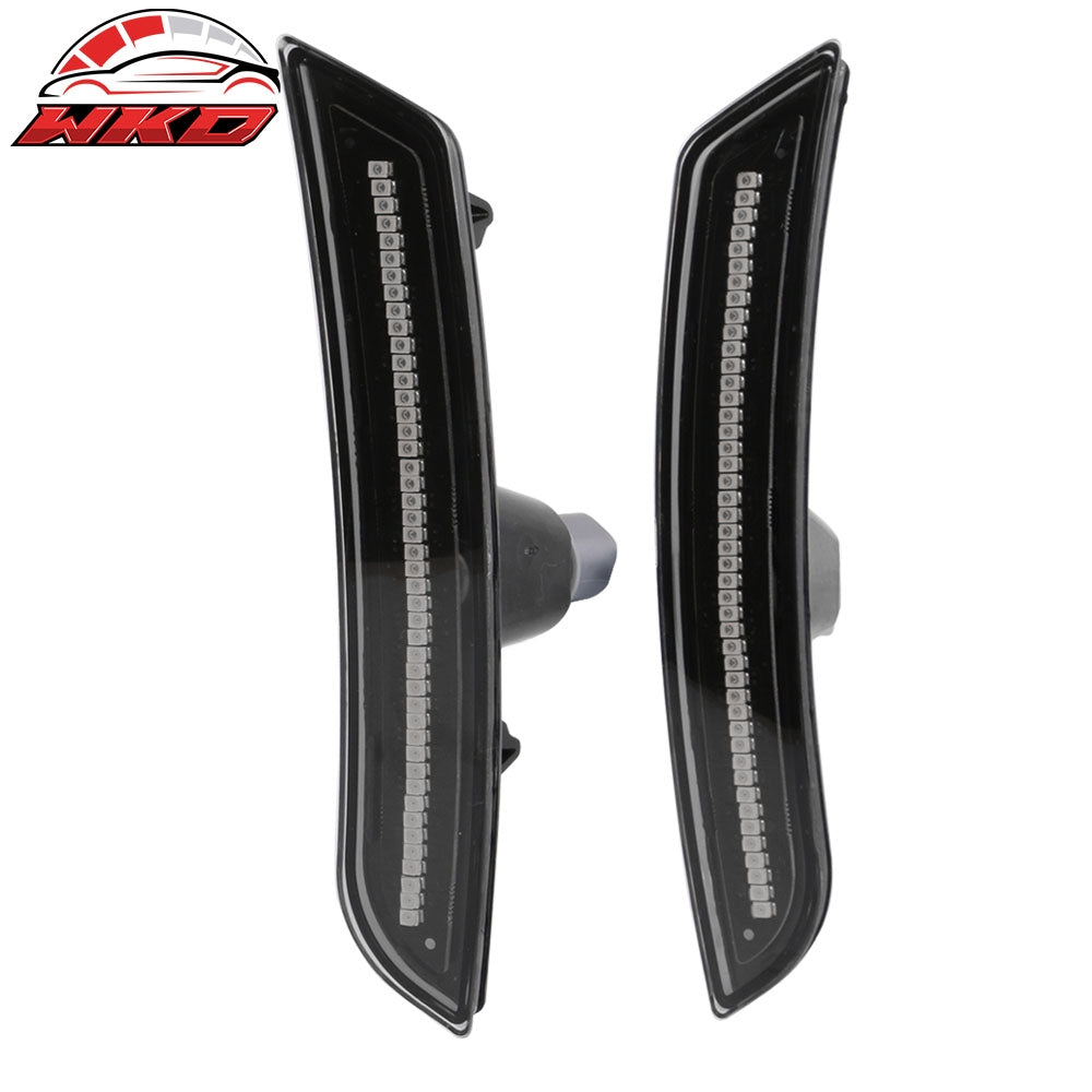 Fits 16-24 Chevy Camaro 15-19 Cadillac ATS Rear Side Corner Marker Light Red LED