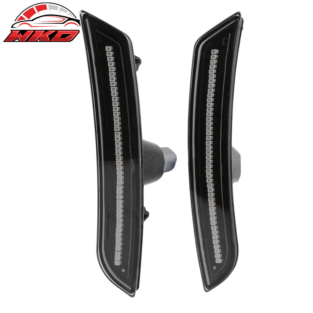 Fits 16-24 Chevy Camaro 15-19 Cadillac ATS Rear Side Corner Marker Light Red LED