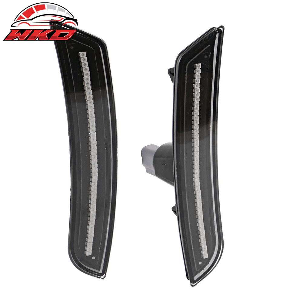 Fits 16-24 Chevy Camaro 15-19 Cadillac ATS Rear Side Corner Marker Light Red LED