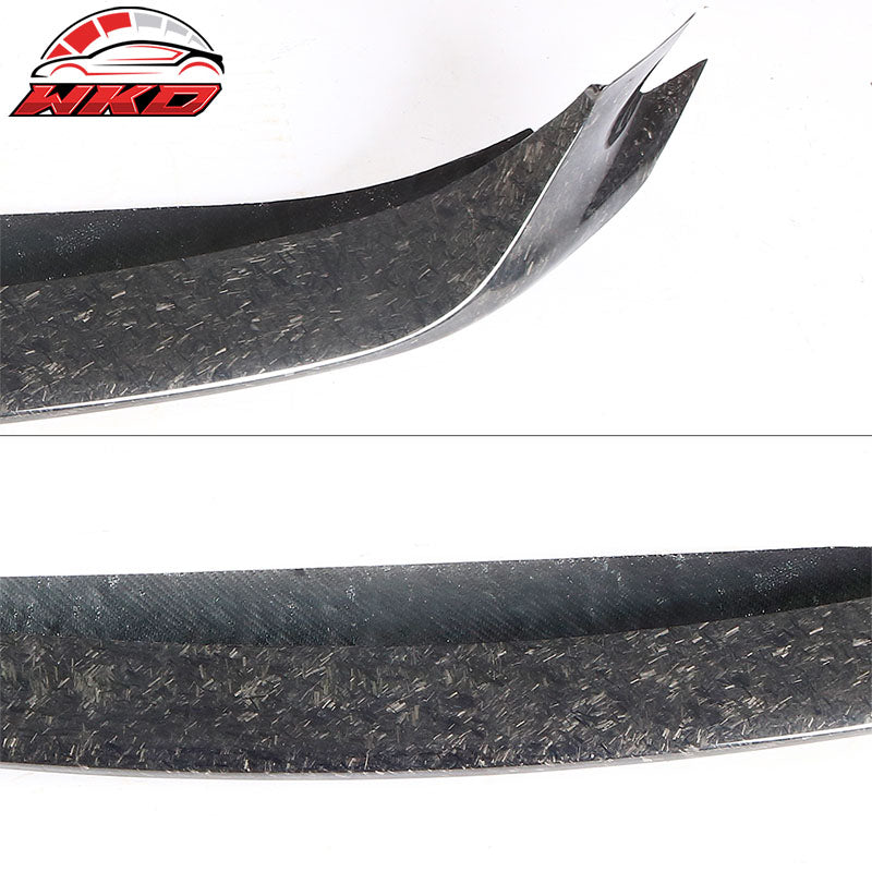 Wholesale 14-17 Maserati Ghibli Sedan Front Bumper Lip JC Forged Matte Carbon Fiber - Wikond Auto