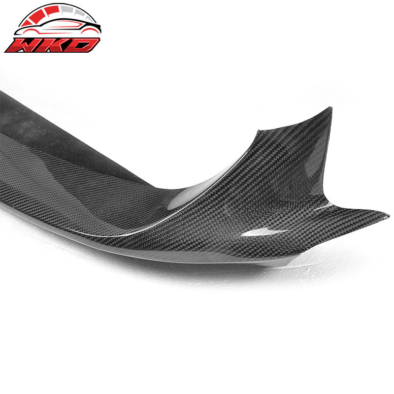 Wholesale 14-17 Maserati Ghibli Sedan JC Style Front Bumper Lip Matte Carbon Fiber - Wikond Auto