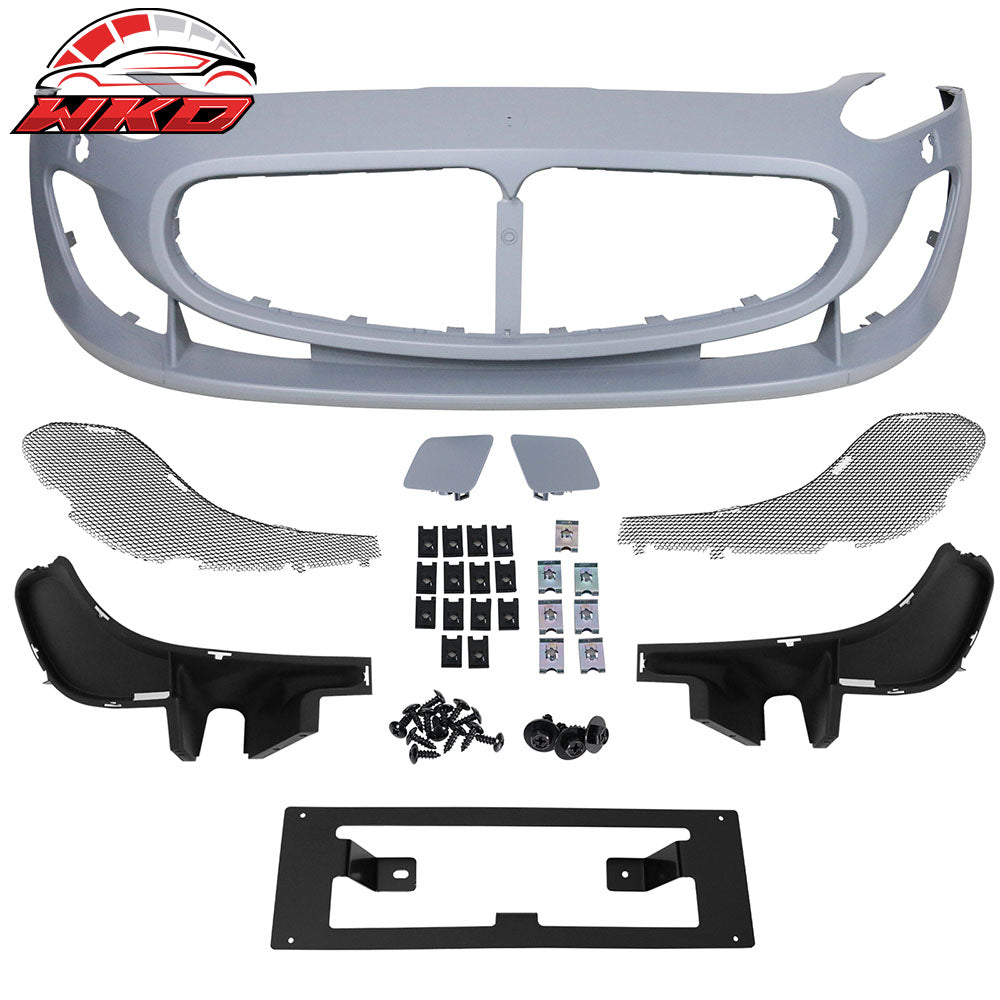 Fits 08-18 Maserati GranTurismo MC Style Front Bumper Cover Conversion Unpainted