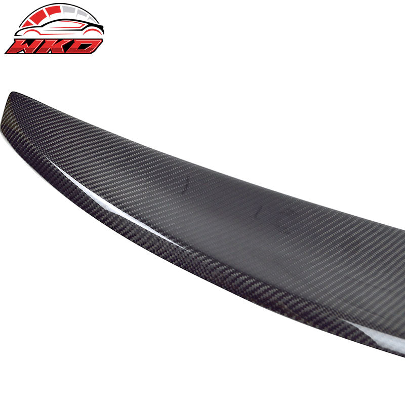 Fits 08-14 Maserati Gran Turismo Coupe Ikon Trunk Spoiler - Matte Carbon Fiber
