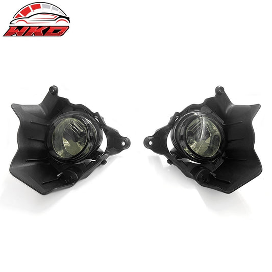 Wholesale 11-14 Mazda 2 Front Bumper Driving Fog Lights Lamps W/Wiring Smoke Lens