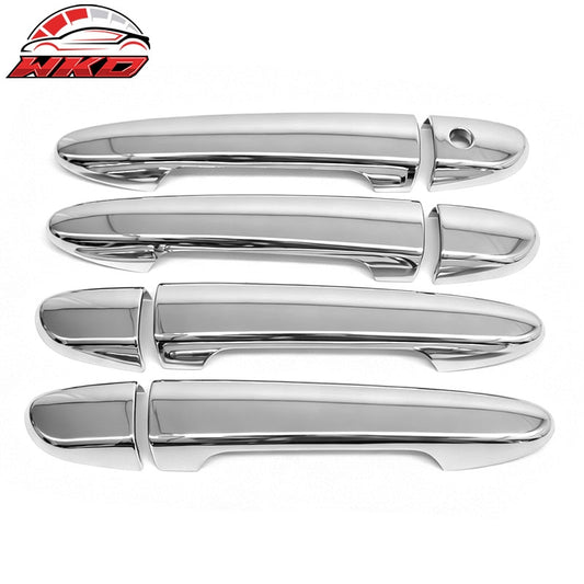 Wholesale 10-16 Mazda 3 13-24 CX-5 Chrome ABS 4PCS Door Handle Covers with 1 Key Hole - Wikond Auto