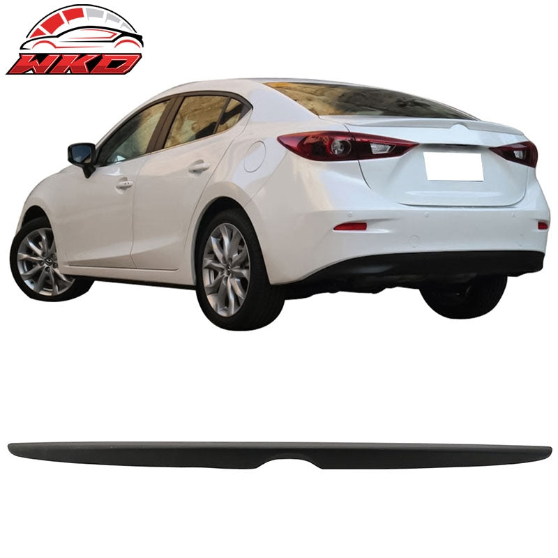 Wholesale 14-18 Mazda 3 Sedan Flush Mount OE Factory Style Trunk Spoiler Matte Black