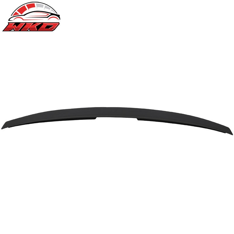Fits 04-09 Mazda 3 Sedan Flush Mount OE Style Rear Trunk Spoiler Matte Black ABS