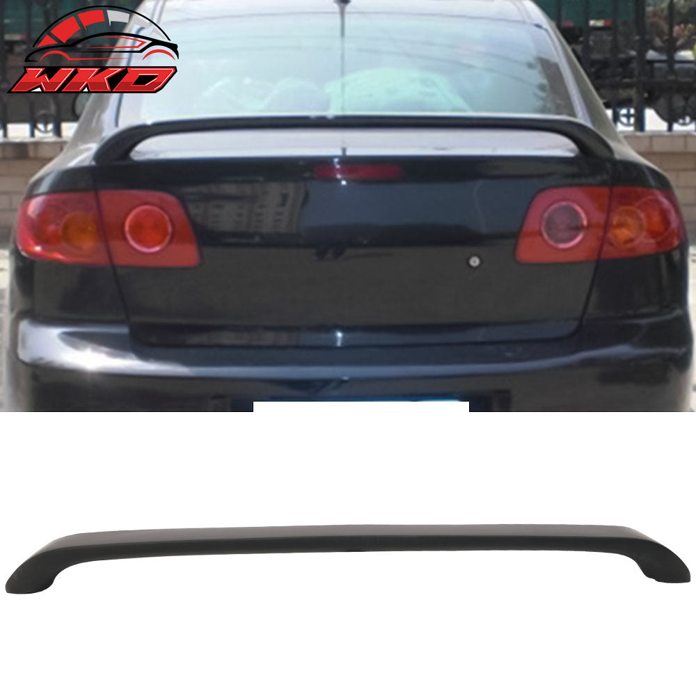 Fits 03-09 Mazda 3 Mazda3 4Door Sedan Trunk Spoiler Wing Primer Matte Black ABS