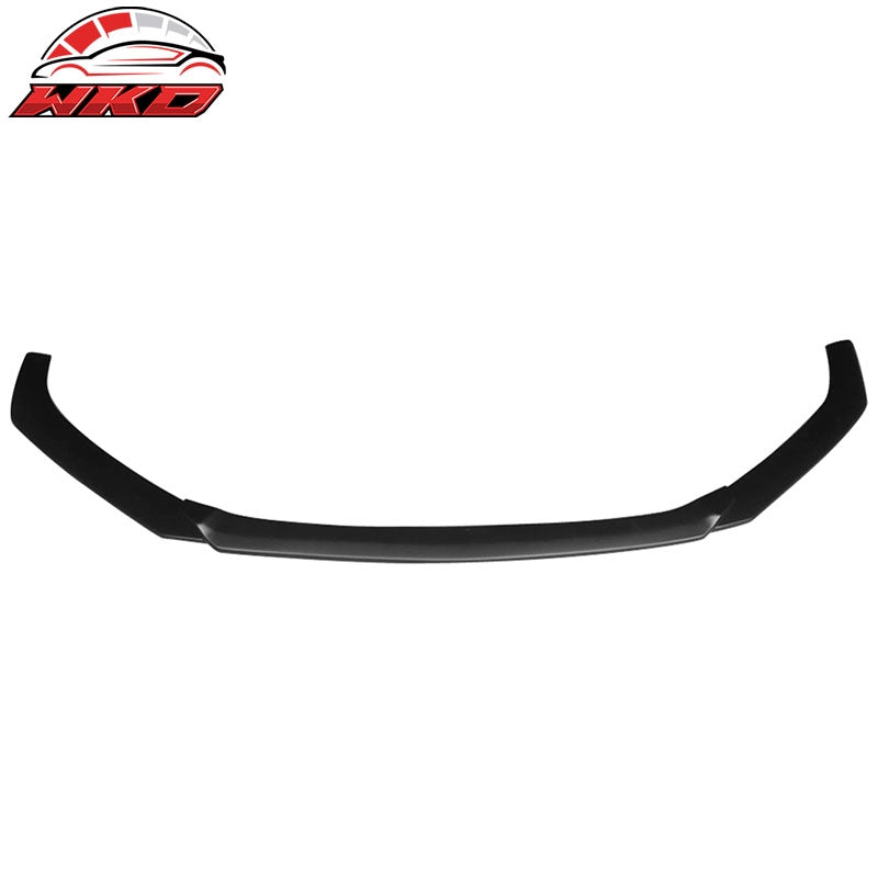 Fits 14-17 Mazda 3 V1 Style Front Bumper Lip Chin Spoiler Splitter Unpainted PP