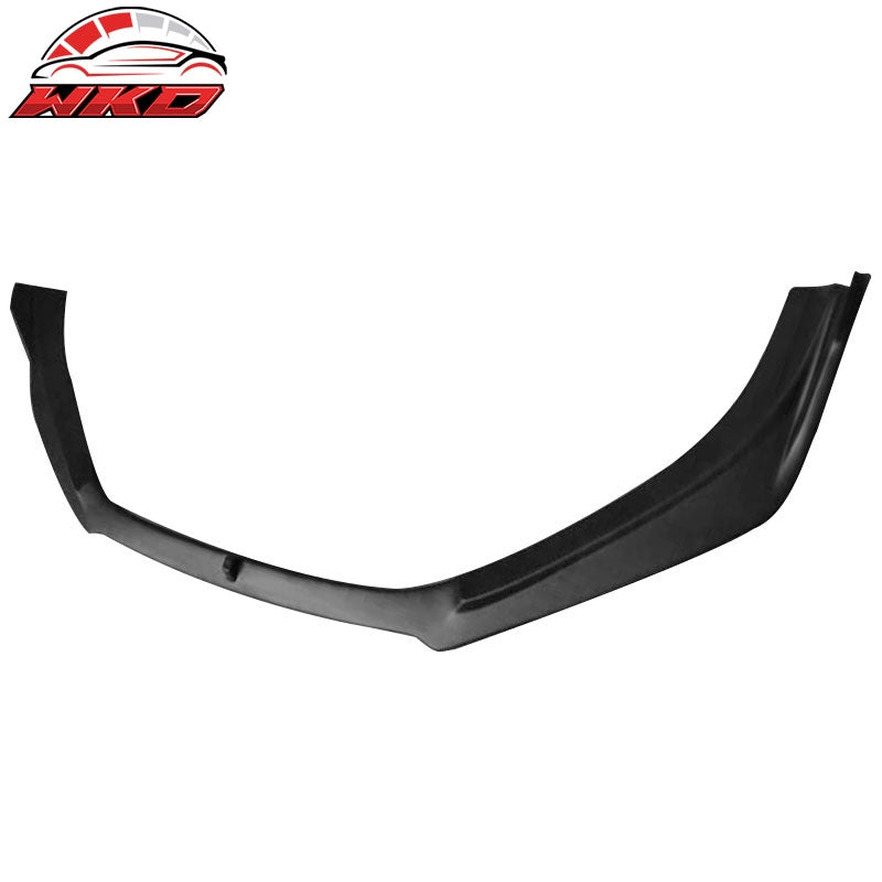 Wholesale 14-17 Mazda 3 V2 Style Unpainted Black Front Bumper Lip Spoiler - PP