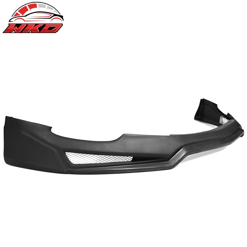 Fits 14-16 Mazda 3 V3 Style Front Bumper Lip - PP