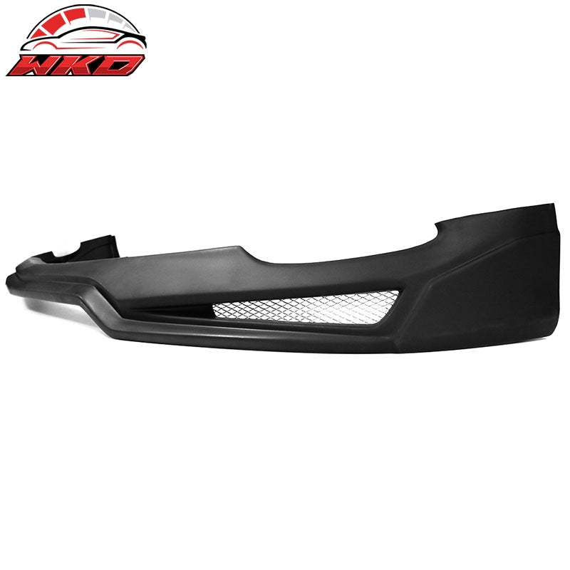 Fits 14-16 Mazda 3 V3 Style Front Bumper Lip - PP