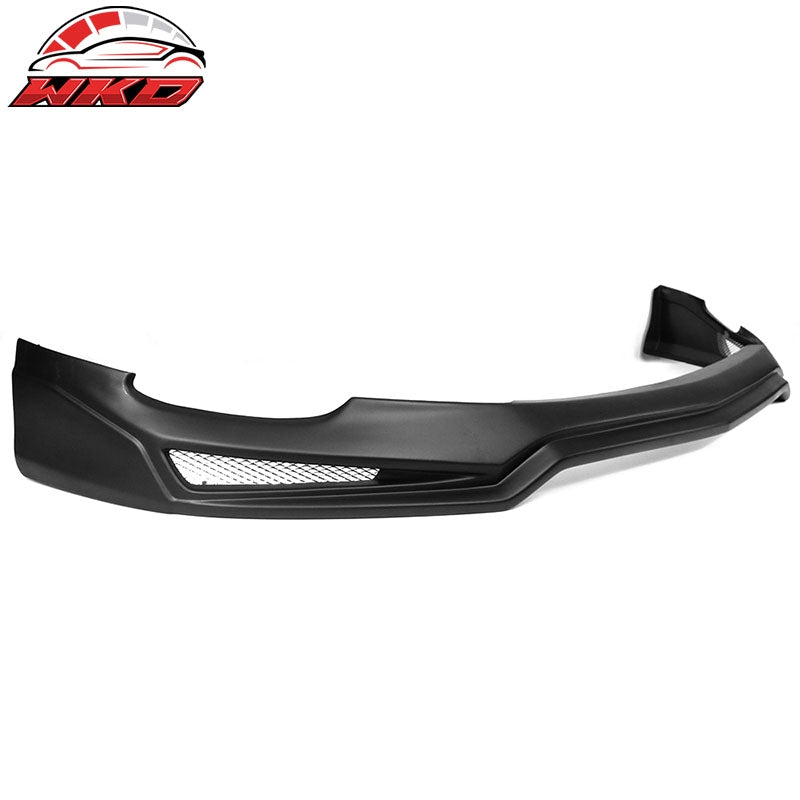 Fits 17 Mazda 3 V3 Style Front Bumper Lip - PP