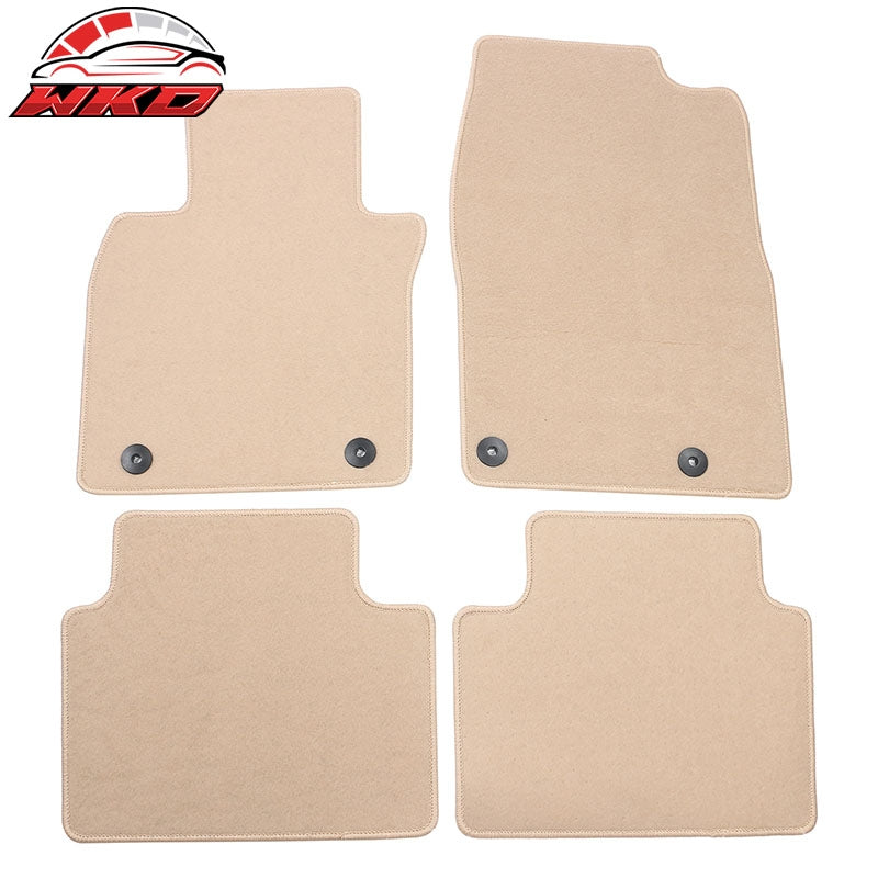 Wholesale 20-26 Mazda CX-30/19-26 Mazda 3 Nylon Floor Mats 1st 2nd Row 4PC - Beige