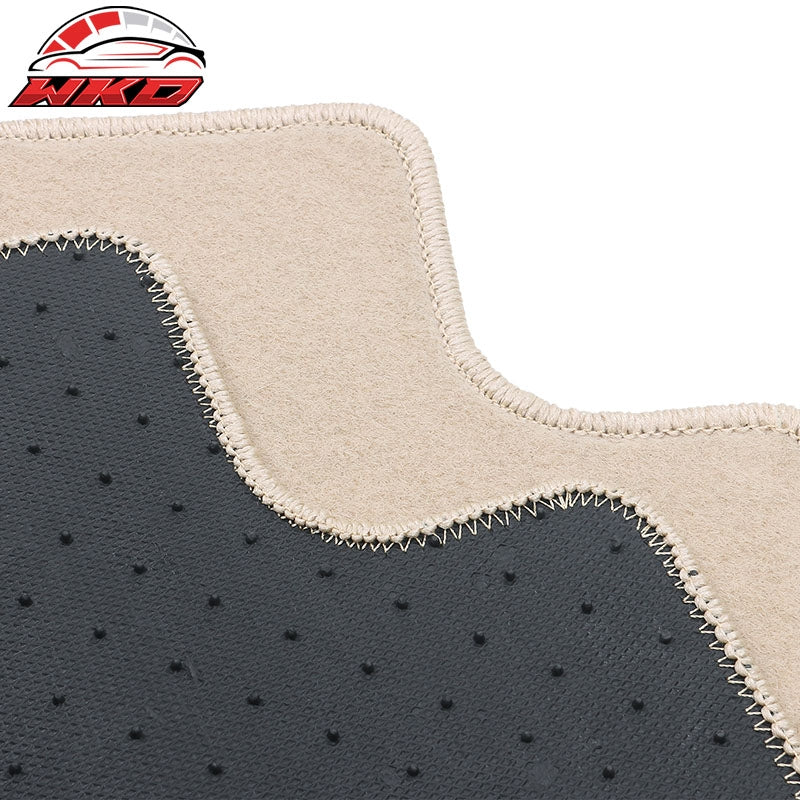 Fits 20-26 Mazda CX-30/19-26 Mazda 3 Nylon Floor Mats 1st 2nd Row 4PC - Beige
