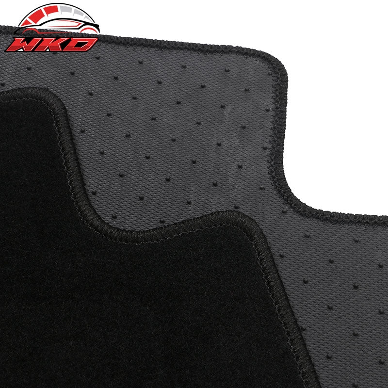 Fits 20-26 Mazda CX-30/19-26 Mazda 3 Nylon Floor Mats 1st 2nd Row 4PC - Black