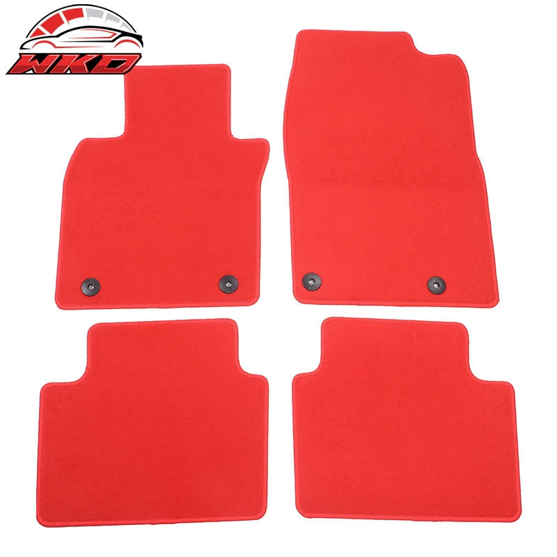 Wholesale 20-26 Mazda CX-30/19-26 Mazda 3 Nylon Floor Mats 1st 2nd Row 4PC - Red