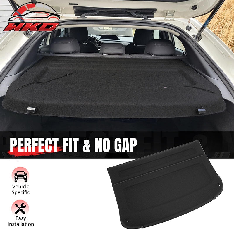 Fits 20-26 Mazda CX-30 Non-Retractable Cargo Cover Rear Trunk Privacy Shield