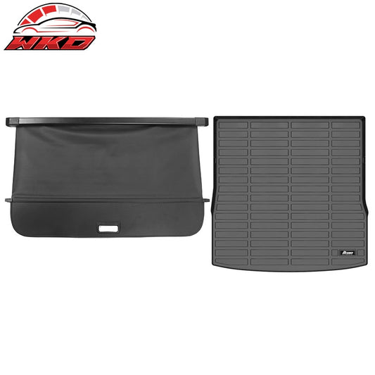 Wholesale 23-26 Mazda CX-50 3D Molded TPE Rear Trunk Mat Cargo Liner Pad +Cargo Cover - Wikond Auto