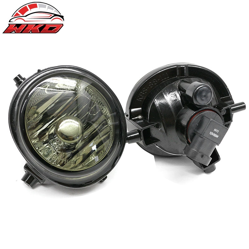 Fits 07-09 Mazda CX-7 5 & 6 06-15 MX-5 Front Bumper Fog Lights Lamps Smoke Lens