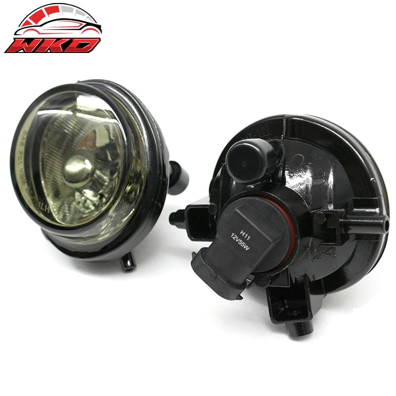Fits 07-09 Mazda CX-7 5 & 6 06-15 MX-5 Front Bumper Fog Lights Lamps Smoke Lens
