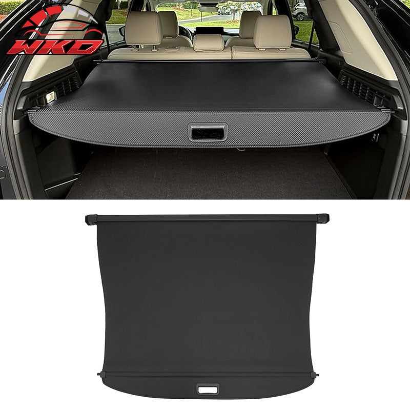 Wholesale 25-26 Mazda CX-70 24-26 CX-90 Retractable Cargo Cover Carbon Fiber Texture - Wikond Auto