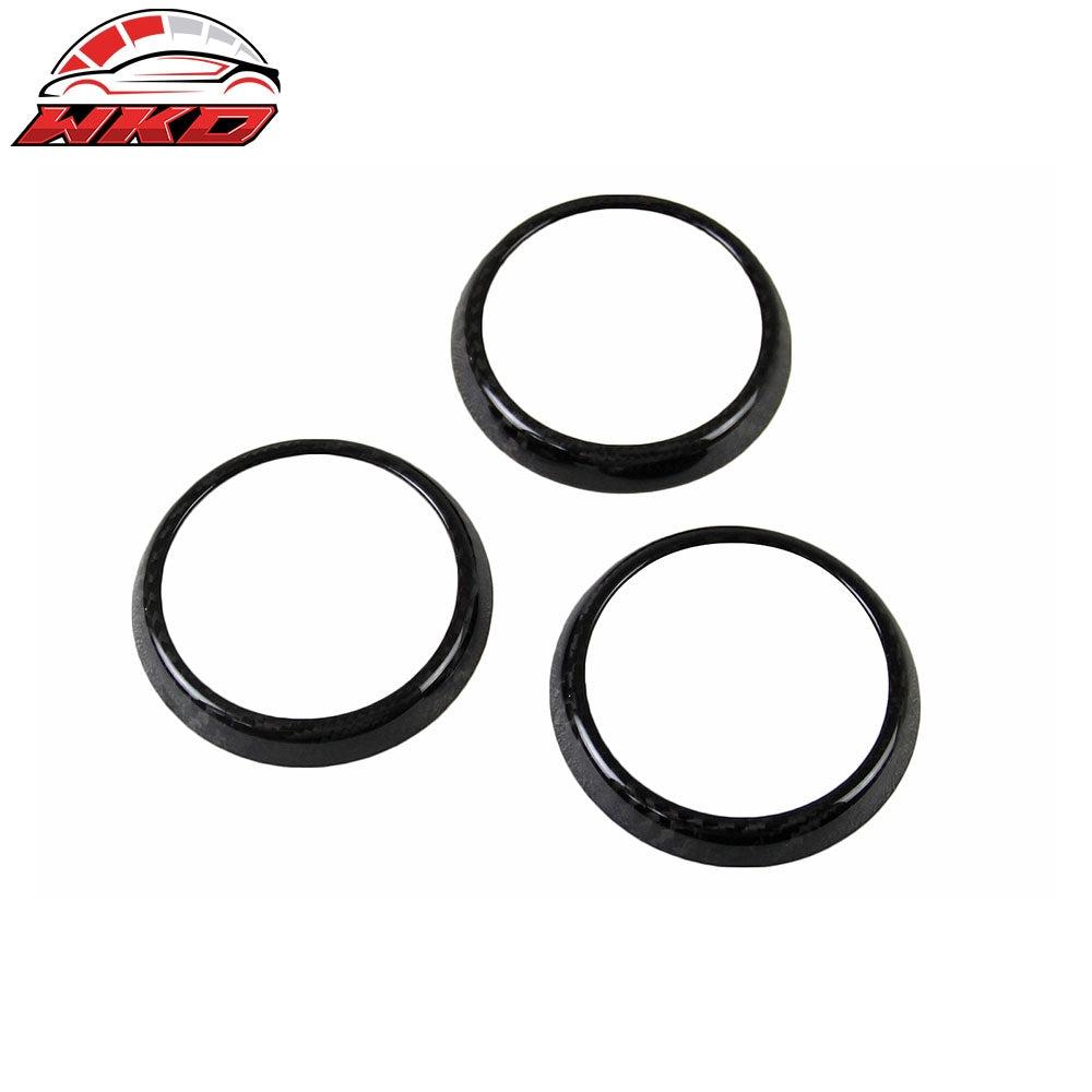 Wholesale 16-26 Mazda MX-5 MX5 Miata Carbon Fiber CF Interior Air Vent Frame Trim 3PC