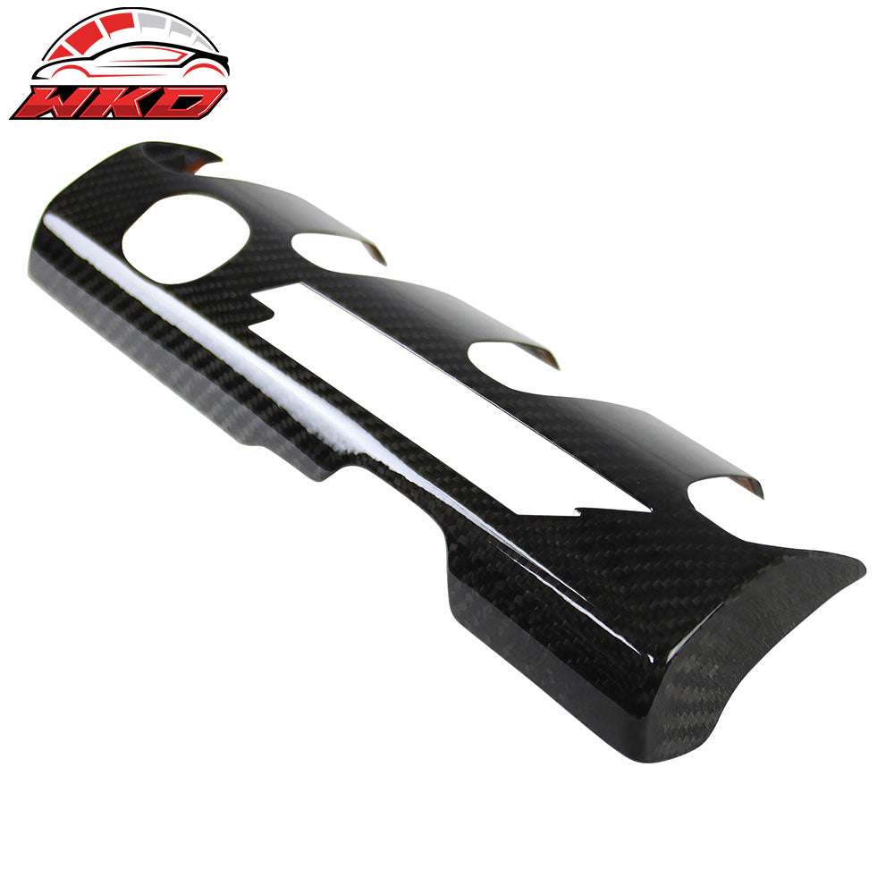 Fits 16-25 Mazda MX5 MX-5 Miata Carbon Fiber CF Front Engine Interior Cover Trim