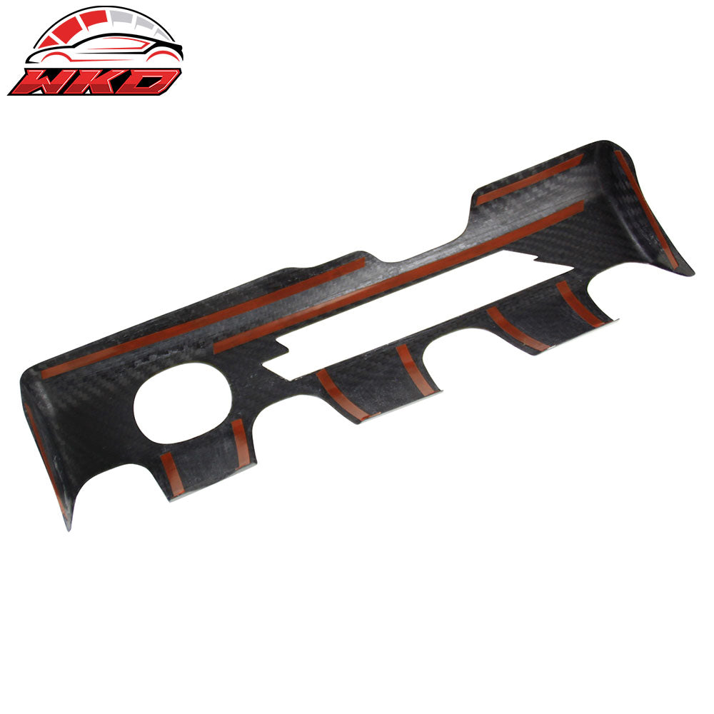 Fits 16-25 Mazda MX5 MX-5 Miata Carbon Fiber CF Front Engine Interior Cover Trim
