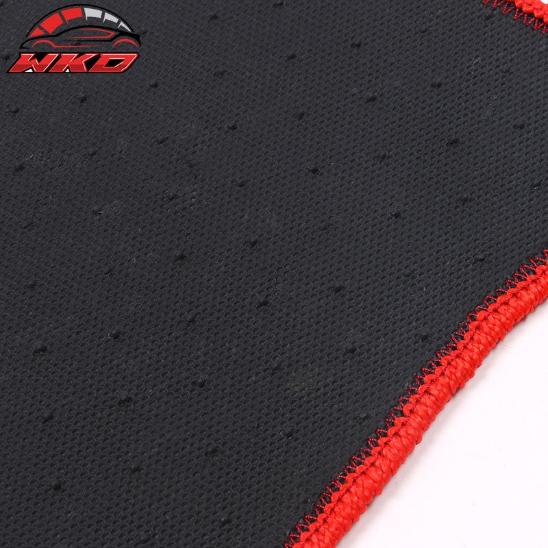 Fits 90-97 Mazda Miata MX-5 Car Auto Floor Mats Cargo Liner Nylon Red Carpet 2PC