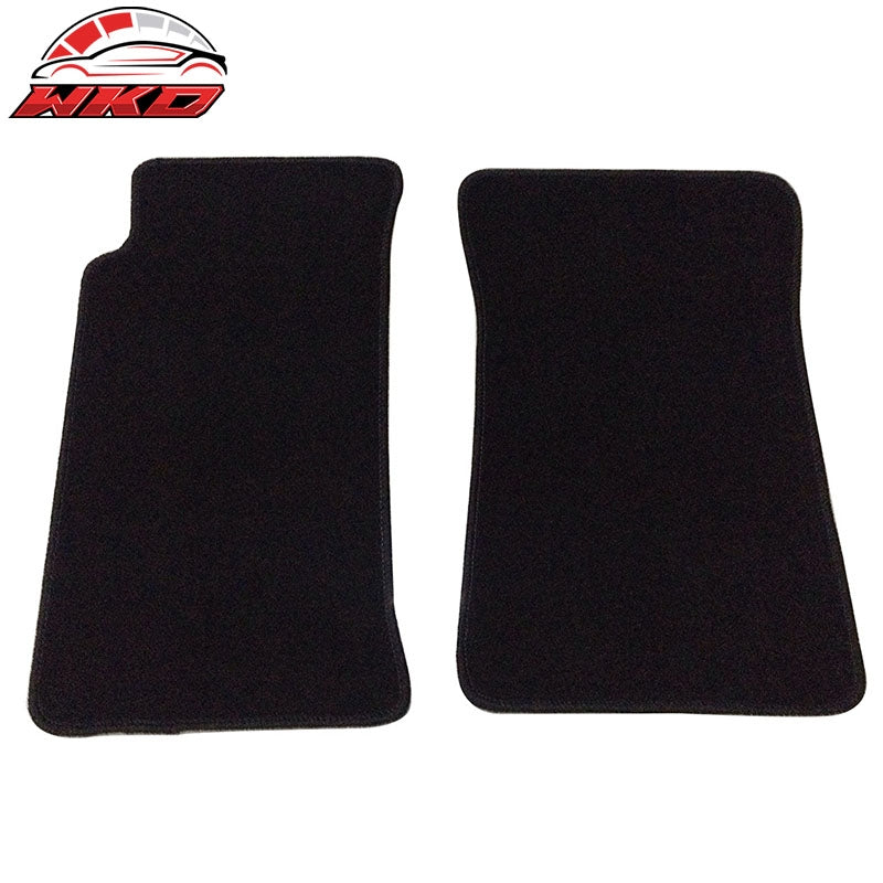 Wholesale 90-97 Mazda Miata MX5 OE Factory Fitment Floor Mats Carpets Nylon Black 2PC Black - Wikond Auto