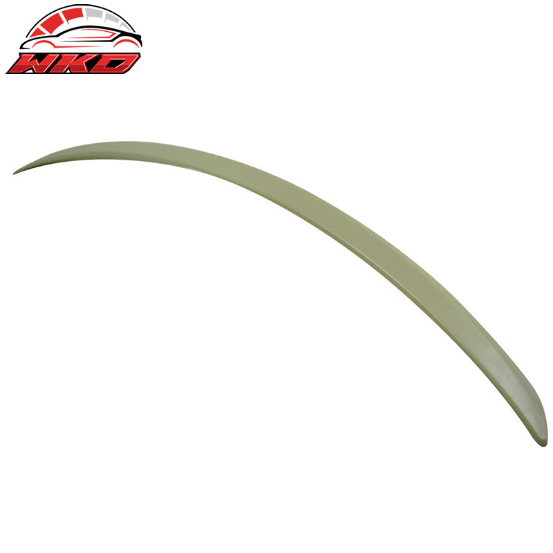 Fits 14-18 Mazda 3 Sedan 4Dr OE Style Rear Trunk Spoiler Wing Lip Unpainted ABS