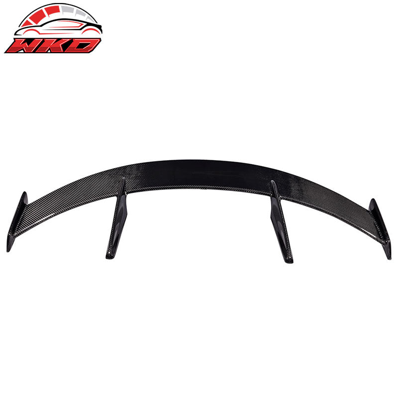 Fits 14-18 Mazda 3 Hatchback 5DR Roof Spoiler KS Style Carbon Fiber Rear Wing