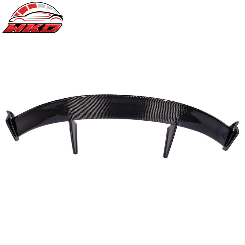 Fits 14-18 Mazda 3 Hatchback 5DR Roof Spoiler KS Style Carbon Fiber Rear Wing