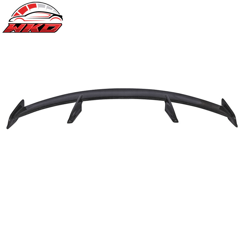 Fits 14-18 Mazda 3 5-Door Hatchback KS Style Matte Carbon Fiber CF Roof Spoiler