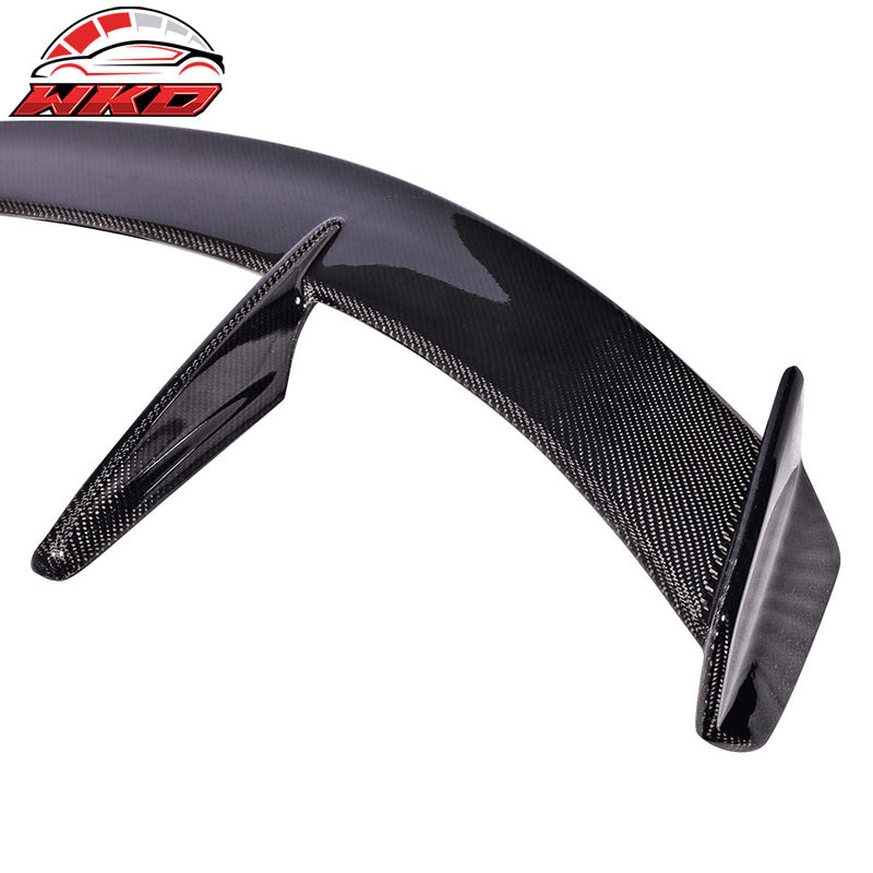Fits 14-18 Mazda 3 5-Door Hatchback KS Style Matte Carbon Fiber CF Roof Spoiler
